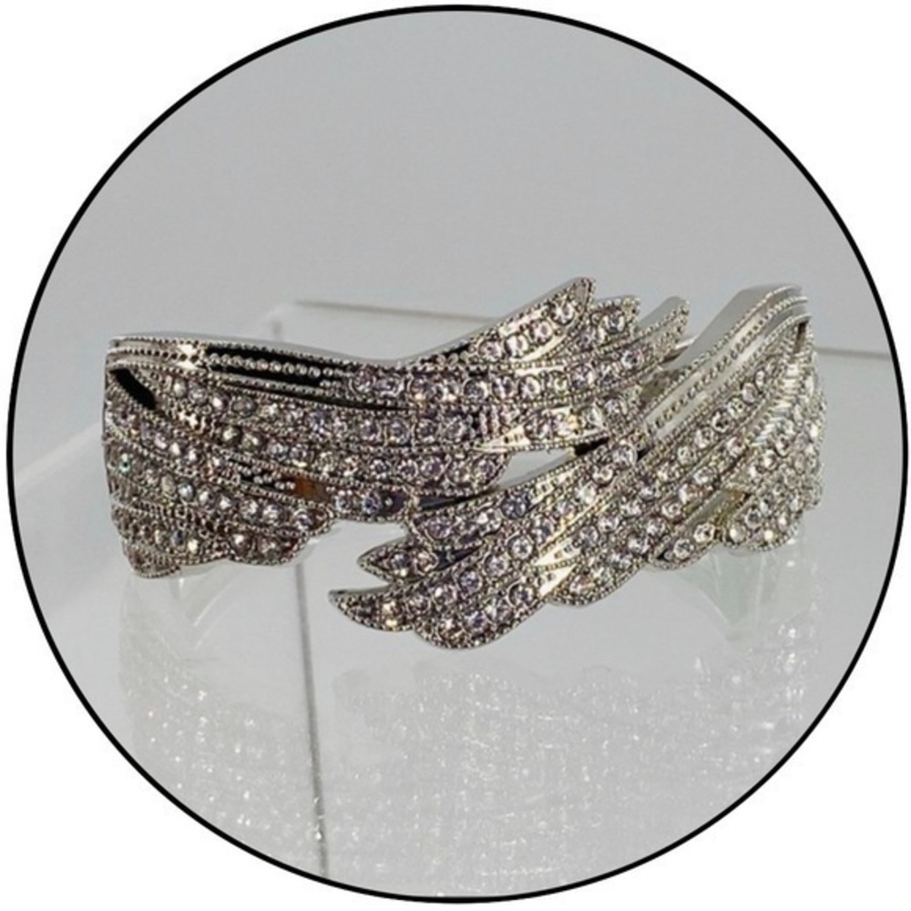 Adrienne Vittadini Winged Cuff Bracelet
